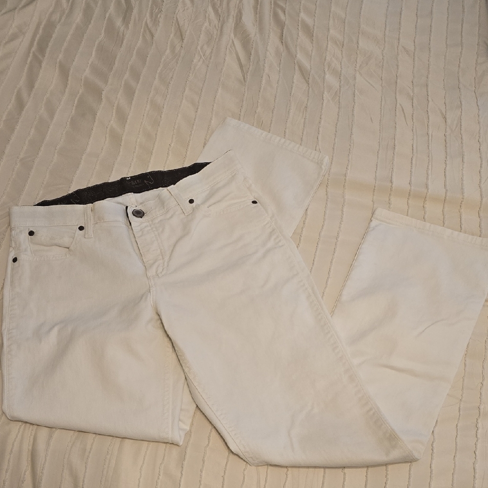 Wrangler Womens Ultimate Riding Q-Baby White Bootcut Jeans, WRQ20WS, 9/10 X 32